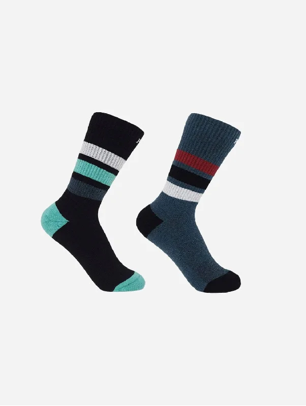women tights for a photo - shoot to enhance the lookStriped Organic Women's Sport Socks Bundle - Black & Navy women tights for a photo - shoot to enhance the lookStriped Organic Women's Sport Socks Bundle - Black & Navy