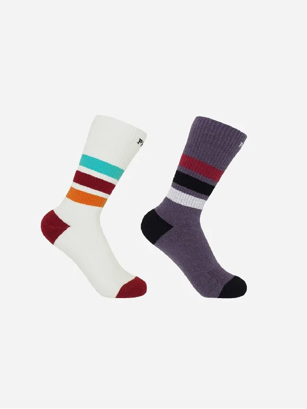 women tights for a New Year's Eve celebrationStriped Organic Women's Sport Socks Bundle - White & Mauve women tights for a New Year's Eve celebrationStriped Organic Women's Sport Socks Bundle - White & Mauve