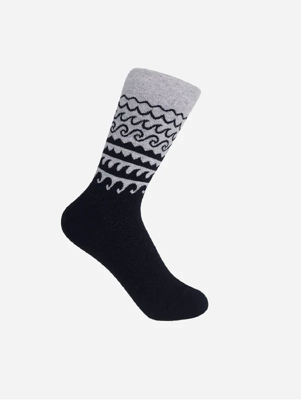 women tights for yoga and Pilates sessionsWave Women's Organic Cotton Socks | Grey