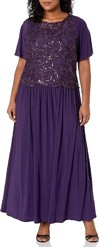 Le Bos Mother of the Bride Long Beaded Dress 28168