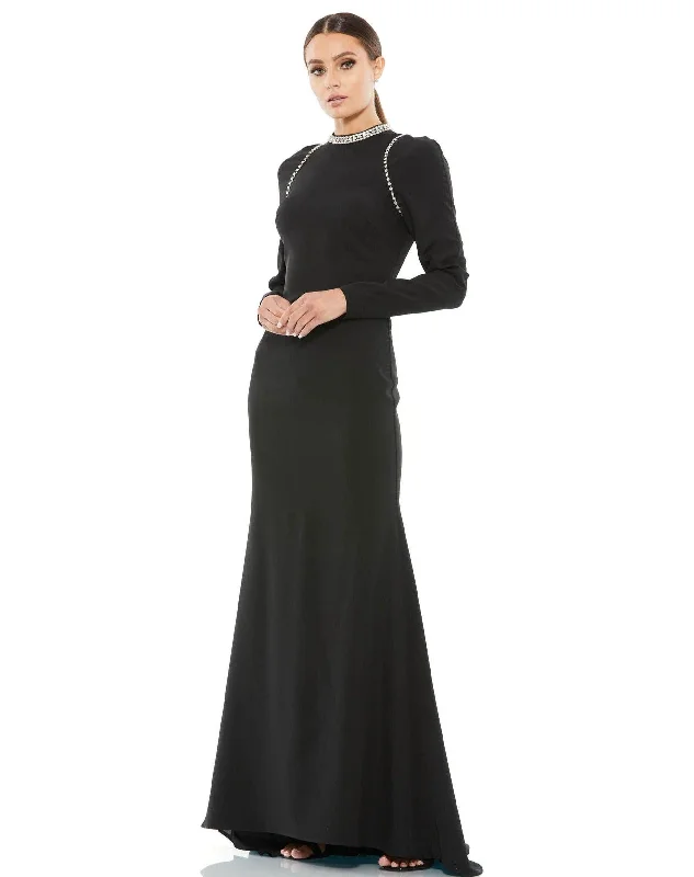 Mac Duggal 26612 Long Sleeve Formal Fitted Gown