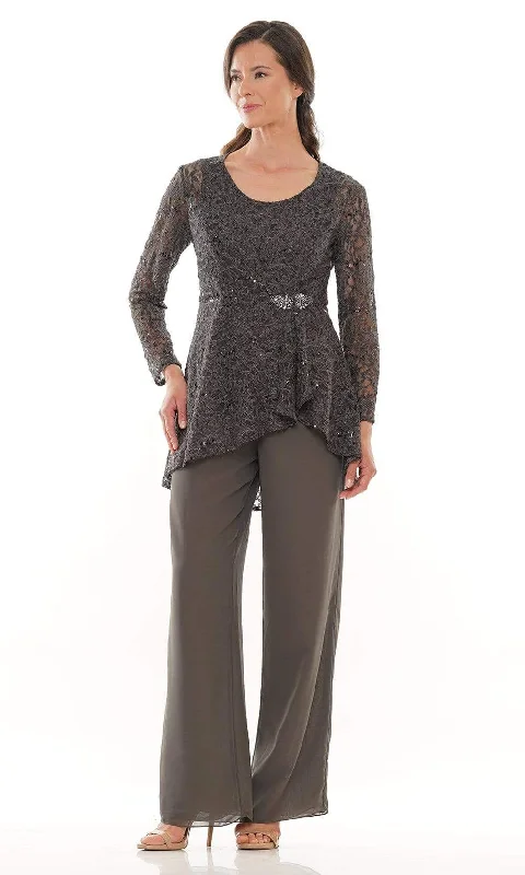 Marsoni by Colors - M305 Scoop Jacket Pantsuit