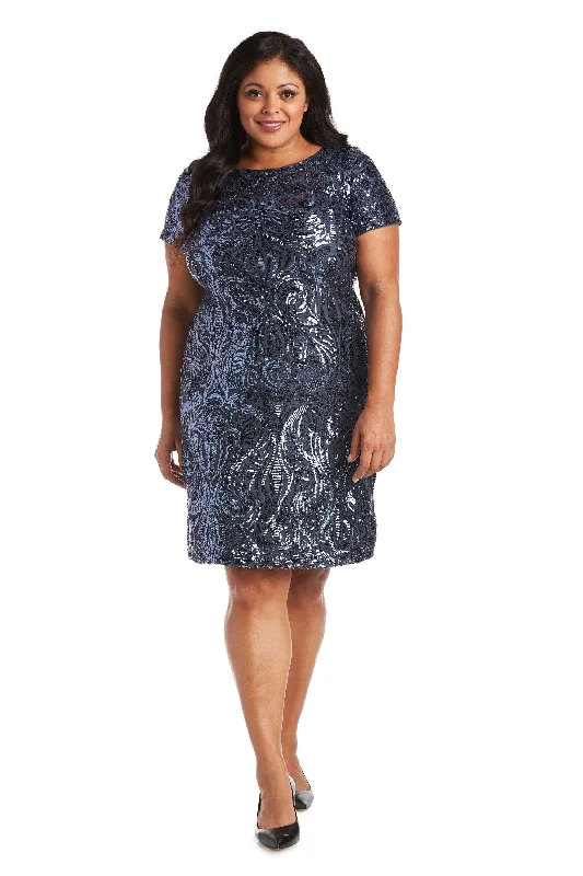 R&M Richards 5051W Short Mother Of The Bride Dress Sale