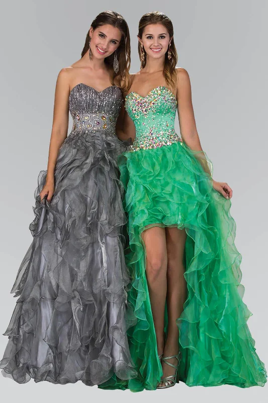 Strapless Long Prom Dress Formal Evening Gown