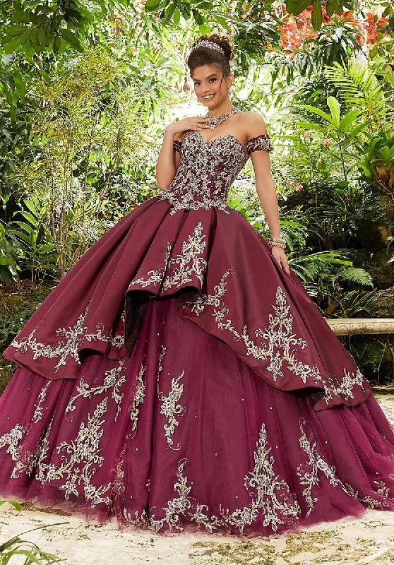 Vizcaya by Morilee Tiered Quince Dress 89241