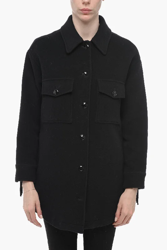 Woolrich Wool ALASKAN Coat with Collar