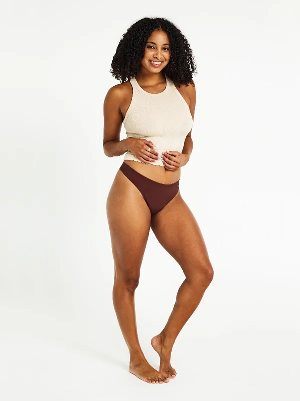 Adjustable - strap women thongs for better fitAu Naturel Seamfree Thong Light-Moderate Cocao Adjustable - strap women thongs for better fitAu Naturel Seamfree Thong Light-Moderate Cocao