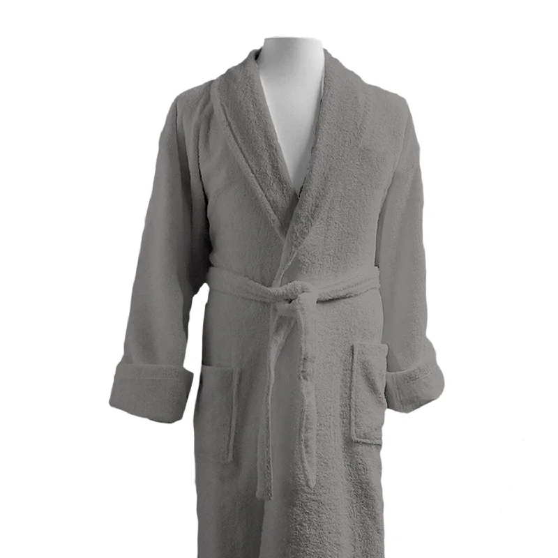 women robes with moisture - wicking fabricSienna Egyptian Cotton Terry Robe