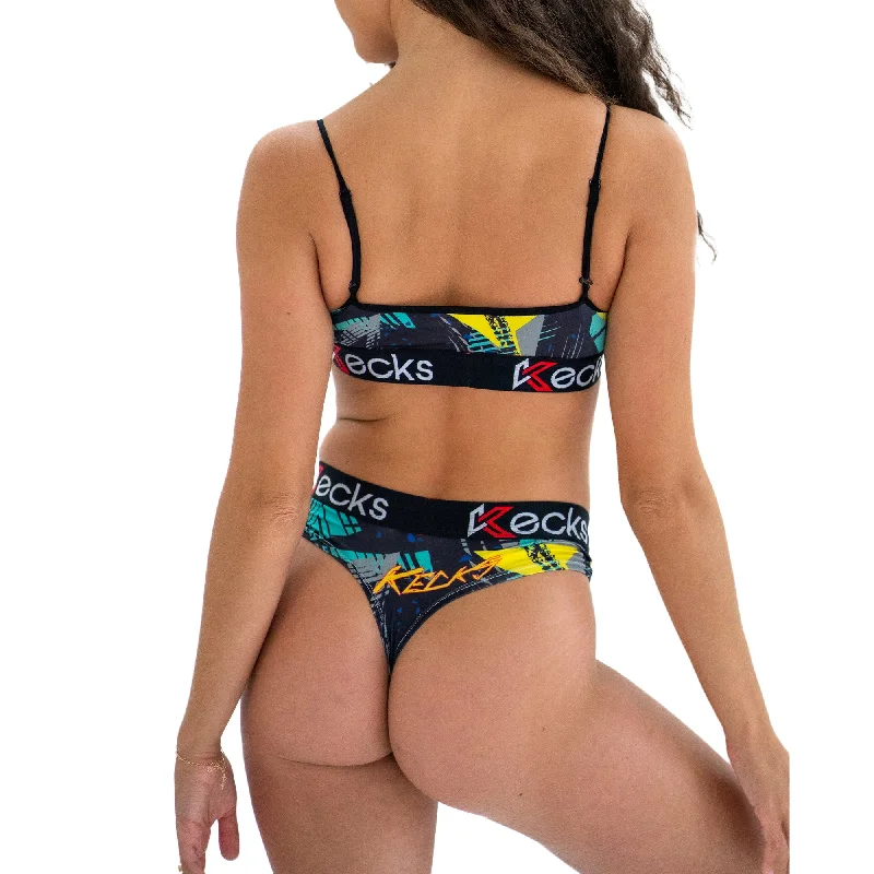 Push - up thong bras for women with lift effect​Inline Thong