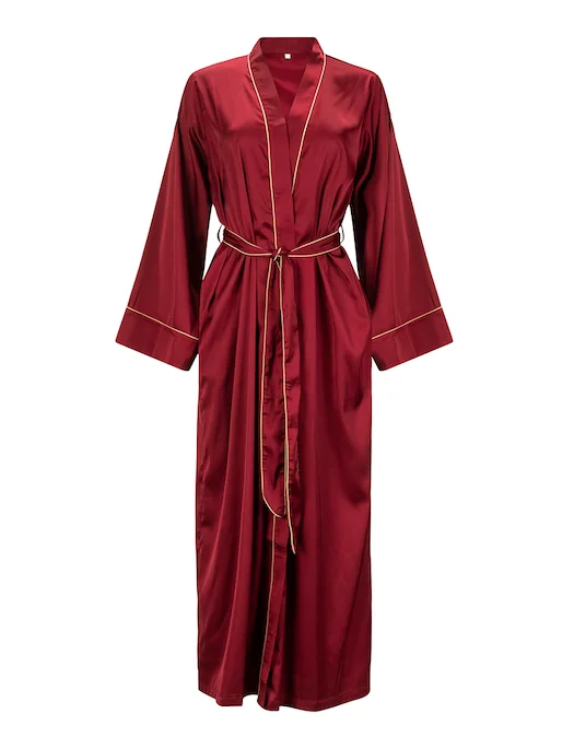 women robes with a drawstring waist for a customized fitKilo Brava The Satin Collection Maxi Robe women robes with a drawstring waist for a customized fitKilo Brava The Satin Collection Maxi Robe