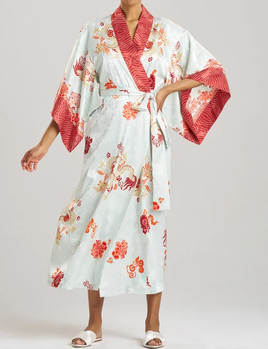 women robes with a soft - touch fabric for a pleasant feelNatori Imperial Dragon Robe women robes with a soft - touch fabric for a pleasant feelNatori Imperial Dragon Robe