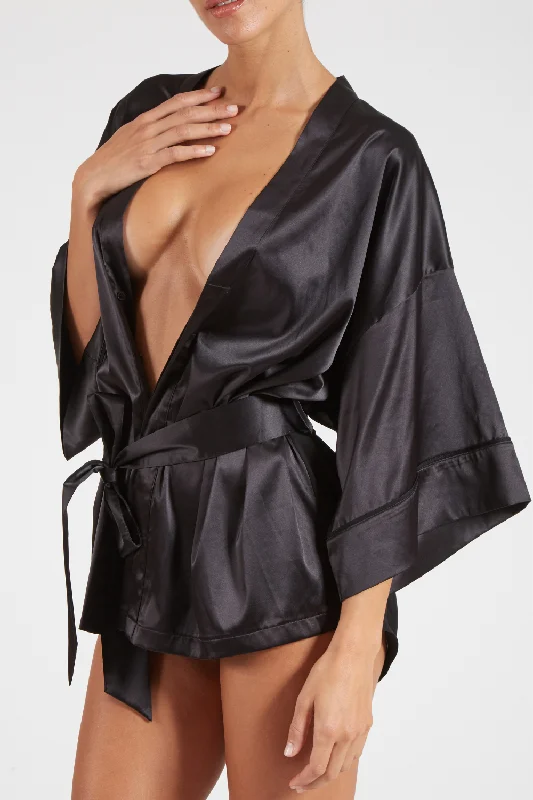 women robes with pockets for convenienceNuit à Broadway Shirt