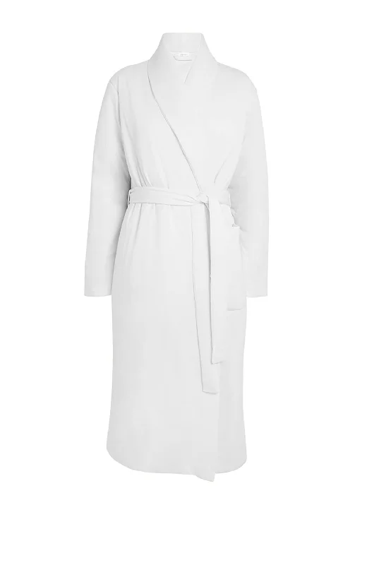 long - length women robes for full coverageOrganic Oasis Duvet Robe