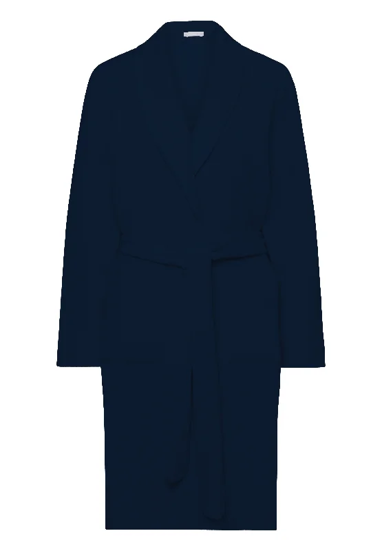 women robes with a dropped - shoulder designRobe Selection Shawl Collar Robe | Deep Navy 77127-1610 women robes with a dropped - shoulder designRobe Selection Shawl Collar Robe | Deep Navy 77127-1610