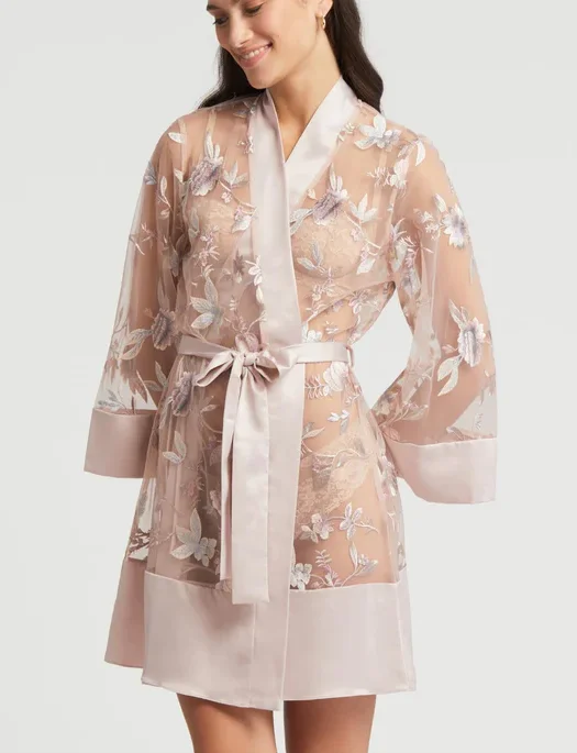 women robes with a lightweight fleece liningRya Collection Stunning Cover Up