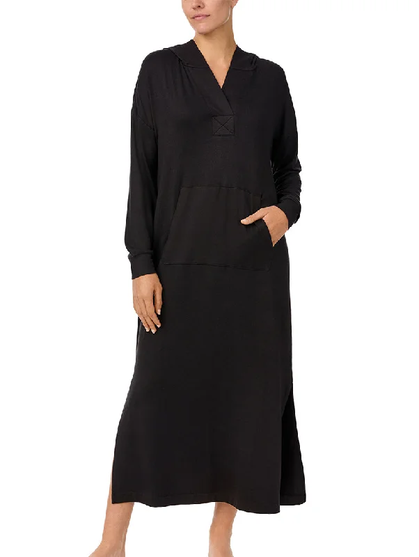striped women robes in classic patternsSanctuary Hooded Tunic