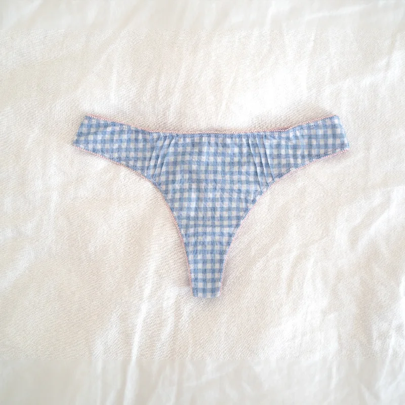Metallic - threaded women thongs for a glamorous touch​Thong - Bunny